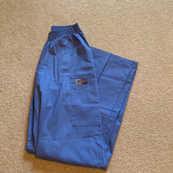 Scrub Zone Pants & Jumpsuits Scrub Zone Xs Petite Cecil Blue Scrub